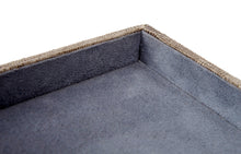 Load image into Gallery viewer, Archie grey croc leather coin tray