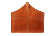 Load image into Gallery viewer, Bedford classic tan leather storage basket