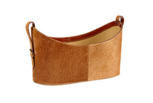Load image into Gallery viewer, Belgrave natural tan cowhide storage basket