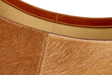 Load image into Gallery viewer, Belgrave natural tan cowhide storage basket