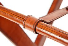 Load image into Gallery viewer, Butler classic tan leather tray table