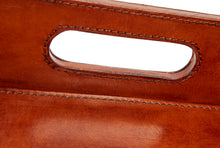 Load image into Gallery viewer, Butler classic tan leather tray table