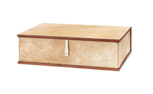 Load image into Gallery viewer, Devonshire natural tan cowhide A4 paper box