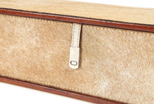Load image into Gallery viewer, Devonshire natural tan cowhide A4 paper box