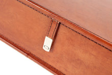 Load image into Gallery viewer, Devonshire classic tan leather A4 paper box