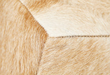 Load image into Gallery viewer, Hoxton natural tan cowhide footstool