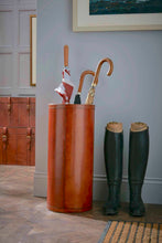 Load image into Gallery viewer, Ledbury classic tan leather umbrella stand