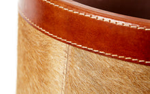 Load image into Gallery viewer, Ledbury natural tan cowhide umbrella stand