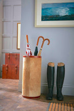 Load image into Gallery viewer, Ledbury natural tan cowhide umbrella stand