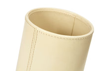 Load image into Gallery viewer, Maisie ivory leather make-up brush pot
