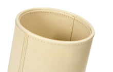 Load image into Gallery viewer, Maisie ivory leather make-up brush pot