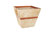 Load image into Gallery viewer, Pendleton large cowhide planter/wastepaper bin
