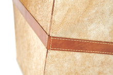 Load image into Gallery viewer, Pendleton large cowhide planter/wastepaper bin