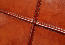 Load image into Gallery viewer, Sandown classic tan leather wastepaper bin