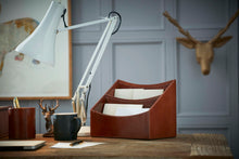 Load image into Gallery viewer, Oakley classic tan leather desk tidy
