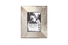 Load image into Gallery viewer, Wymondham grey cowhide photo frame
